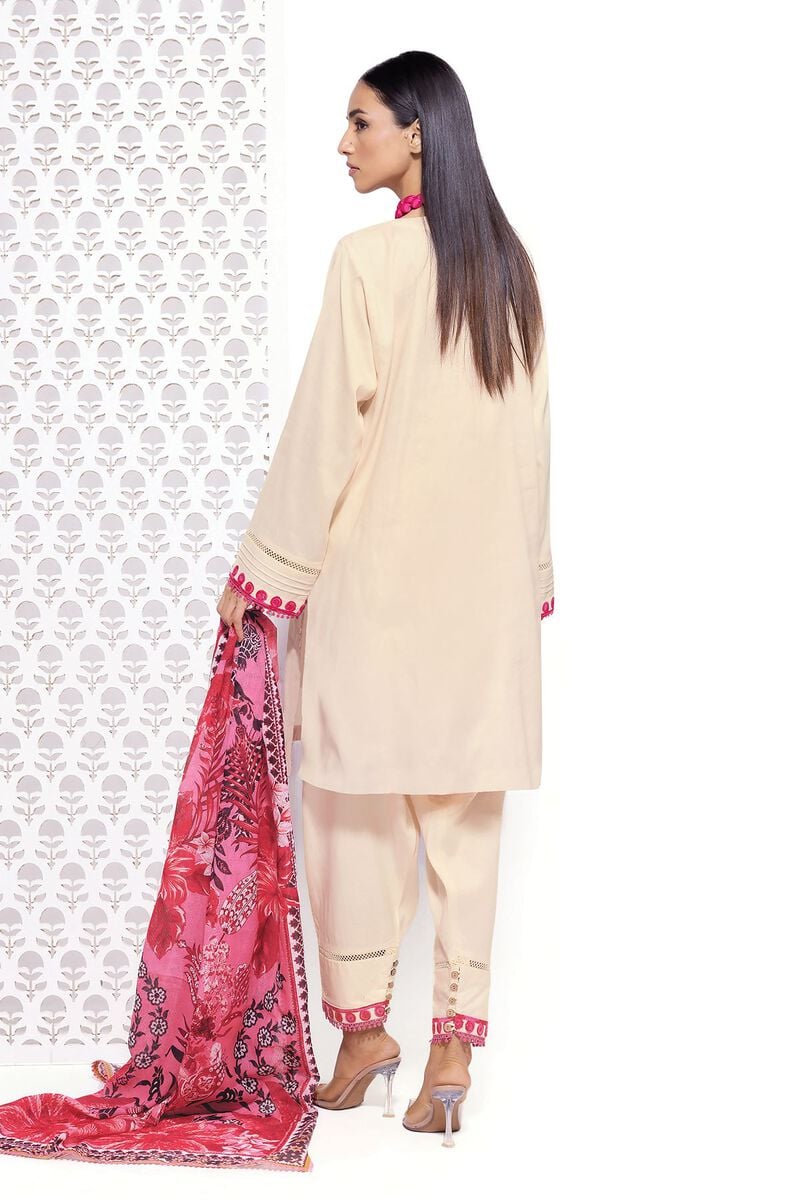 KHAADI UNSTITCHED LAWN 3 Piece DO240802