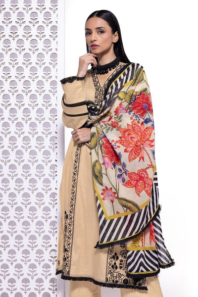 KHAADI UNSTITCHED LAWN 3 Piece DO240806ST