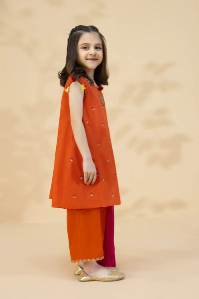 SAPPHIRE KIDS -EMBROIDERED Lawn Suit