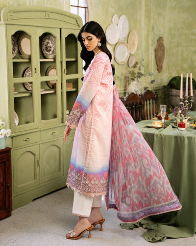 ROHEENAZ FLORA PRINTED LAWN | Amara