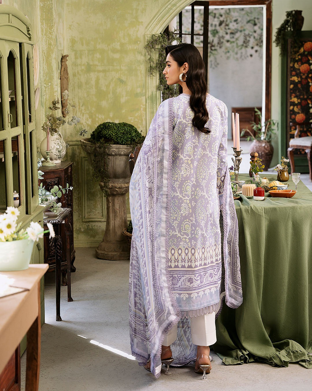 ROHEENAZ FLORA PRINTED LAWN | Lumina