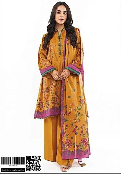 ALKARAM STUDIO PRINTED LAWN SUIT