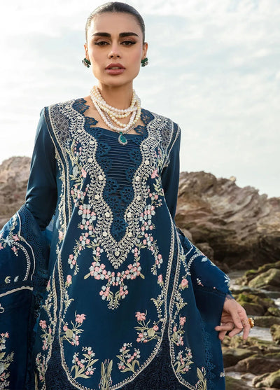 CRIMSON-SAIRA SHAKIRA EMBROIDERED LAWN