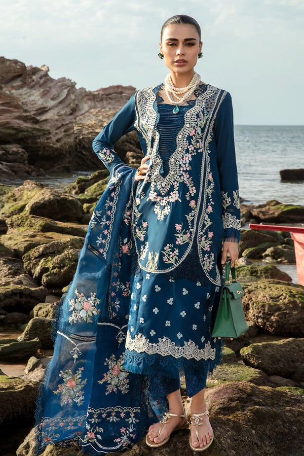 CRIMSON-SAIRA SHAKIRA EMBROIDERED LAWN