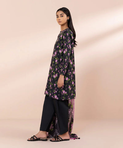 SAPPHIRE 3 PIECE - PRINTED LAWN SUIT