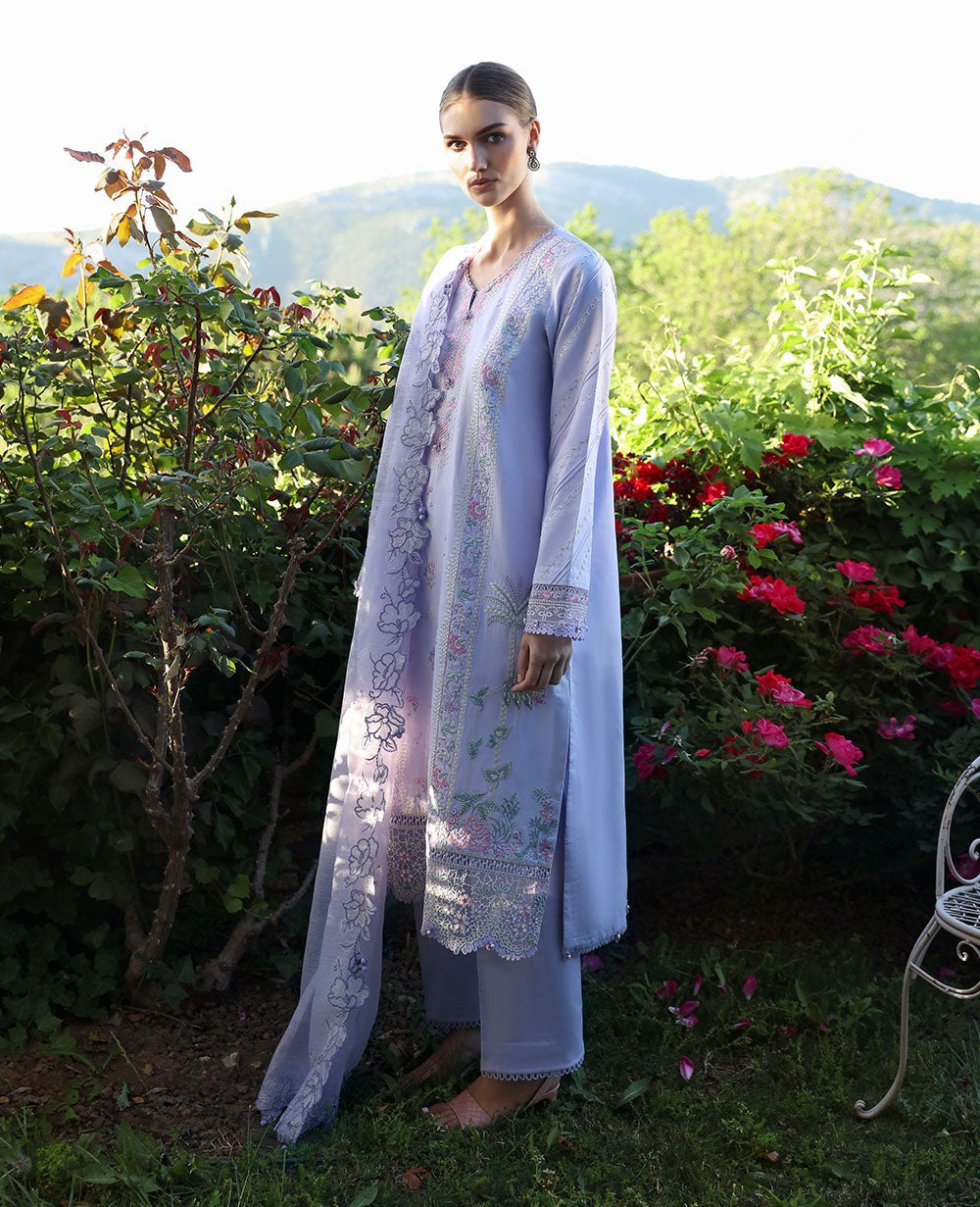 REPUBLIC UNSTITCHED AYLIN LAWN - Mélèze