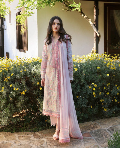 REPUBLIC UNSTITCHED AYLIN LAWN - Rosa