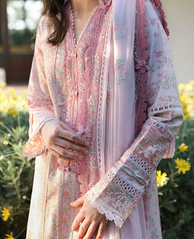 REPUBLIC UNSTITCHED AYLIN LAWN - Rosa