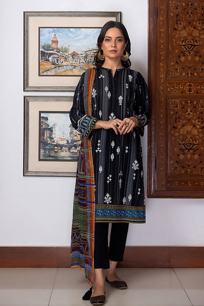 LAKHANY Unstitched Embroidered Lawn AA-0032