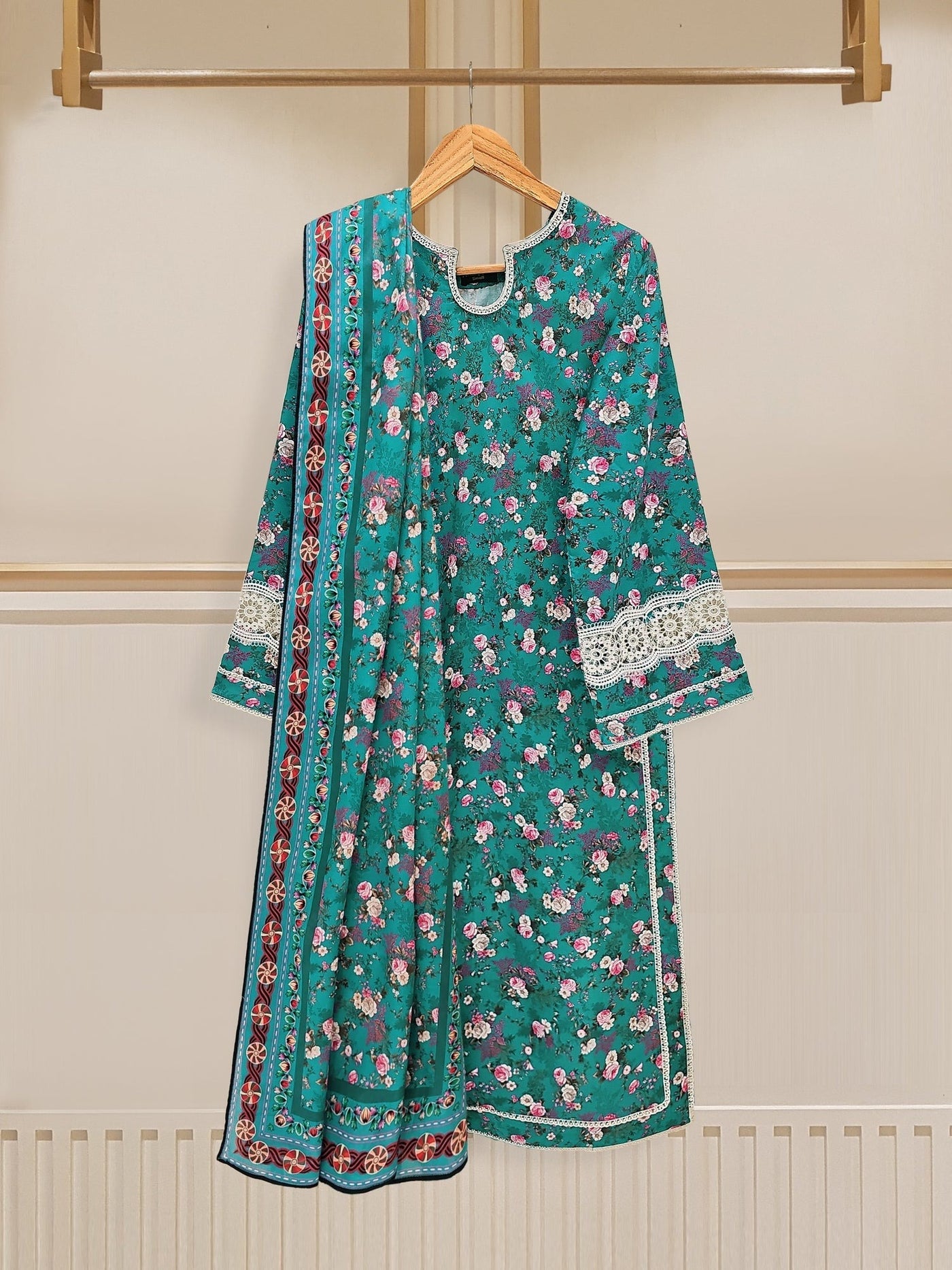 AGHA NOOR Pure Printed Lawn Suit