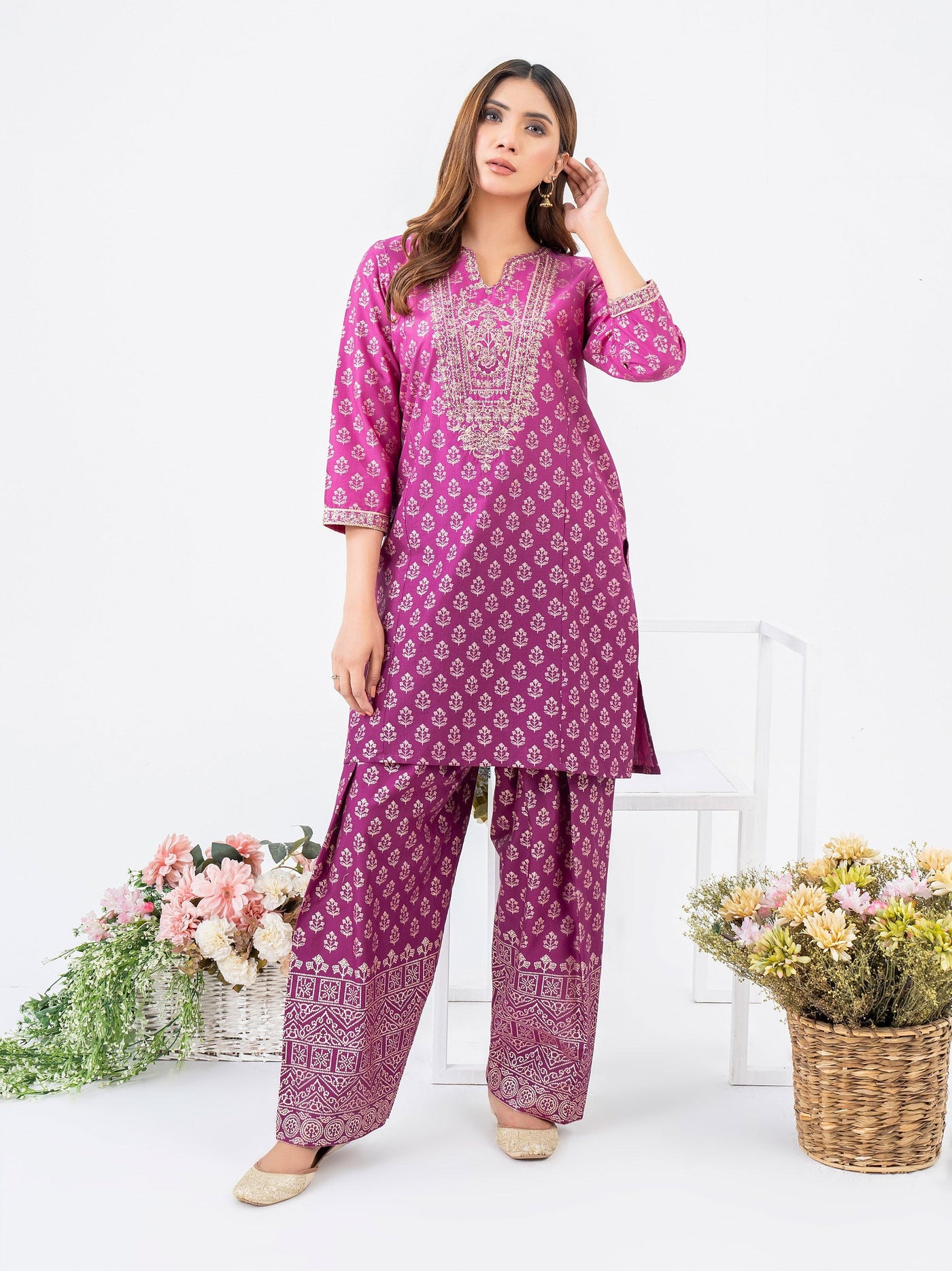 LIMELIGHT PRET EMBROIDERED LAWN SUIT