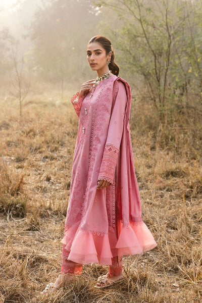 BEYOND EAST EMBROIDERED LAWN-PALE BLUSH