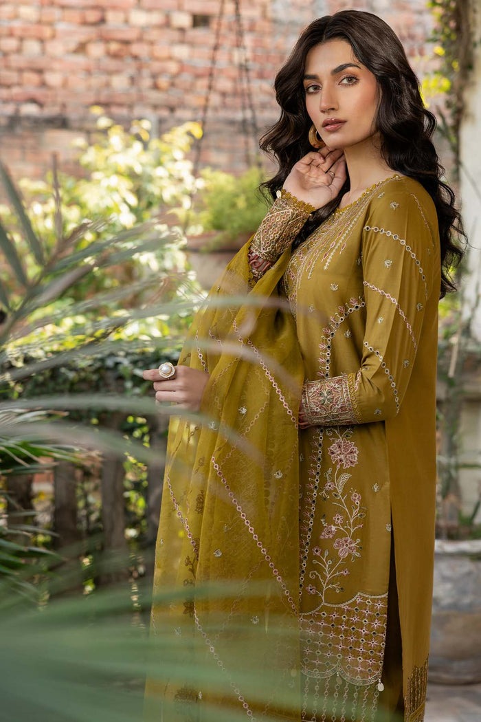 FARASHA EMBROIDERED LAWN-Summer Bloom