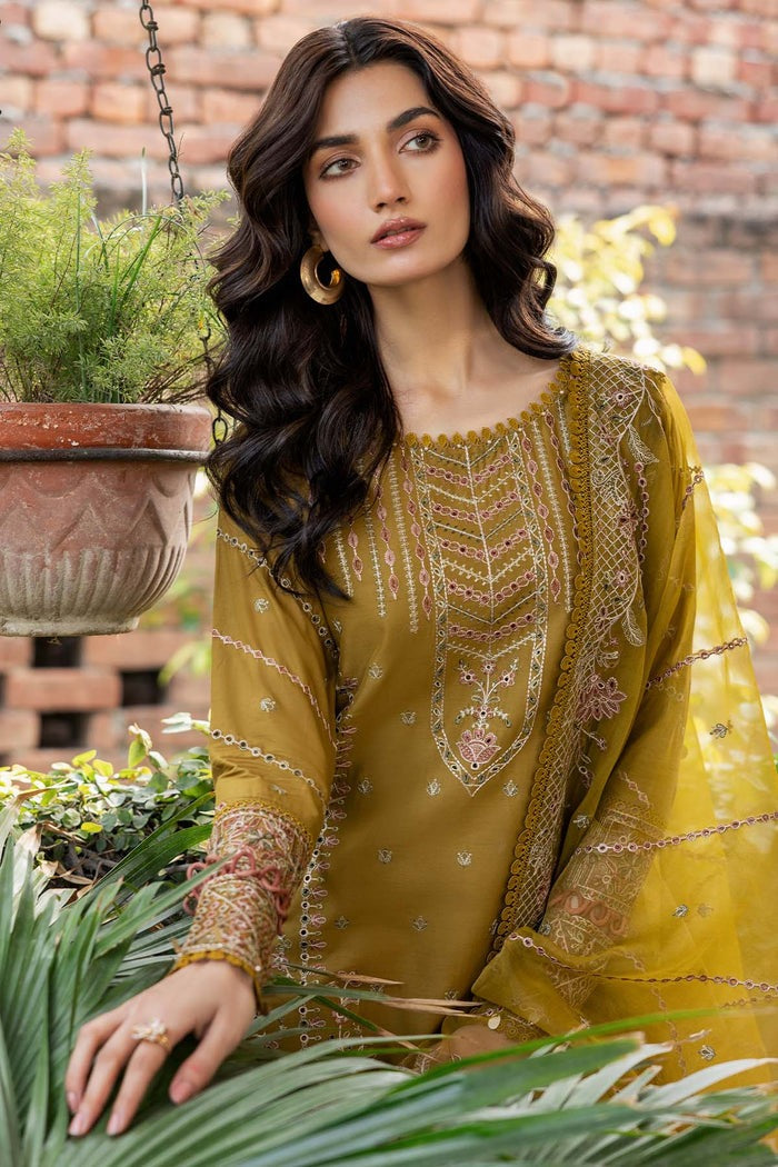 FARASHA EMBROIDERED LAWN-Summer Bloom