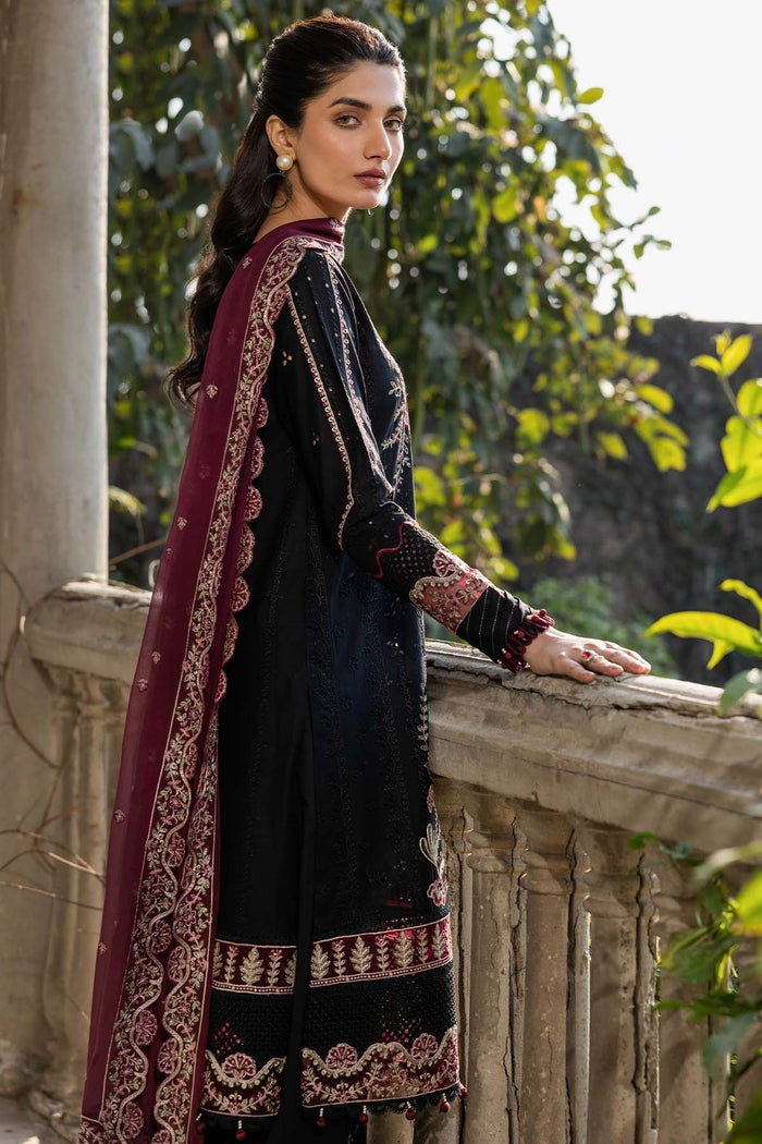 FARASHA EMBROIDERED LAWN-Twilight Bloom