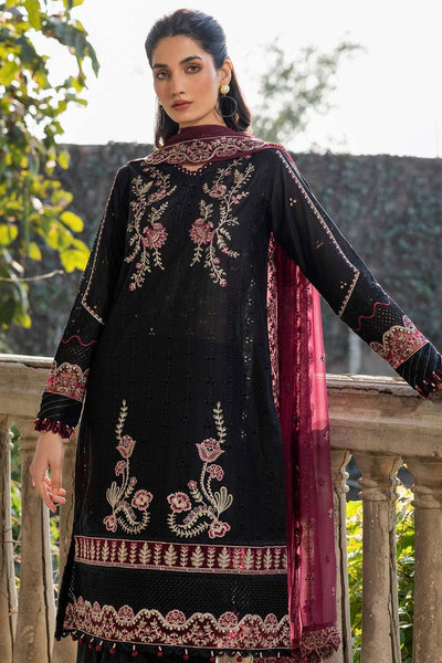 FARASHA EMBROIDERED LAWN-Twilight Bloom