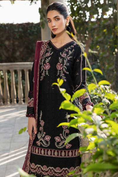 FARASHA EMBROIDERED LAWN-Twilight Bloom