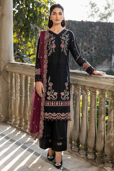 FARASHA EMBROIDERED LAWN-Twilight Bloom