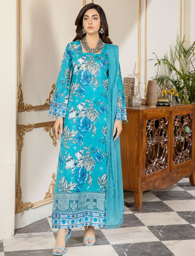 Afreen Digital Premium Print Lawn AF-56