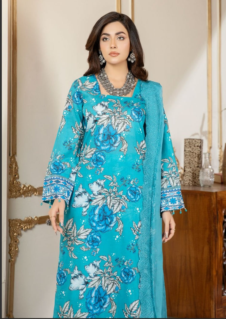 Afreen Digital Premium Print Lawn AF-56