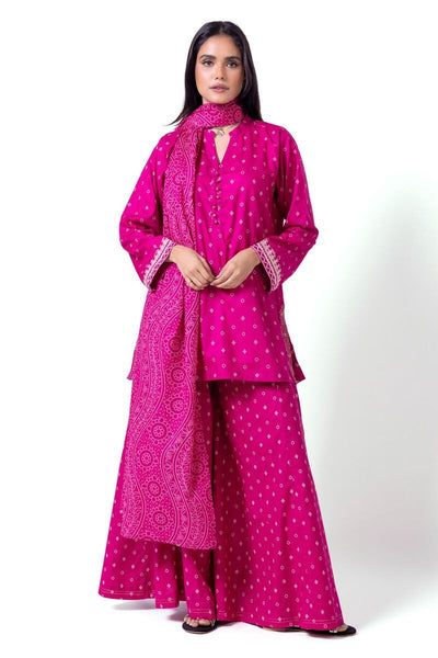 Khaadi EET245191B WITH PANT & DUPATTA