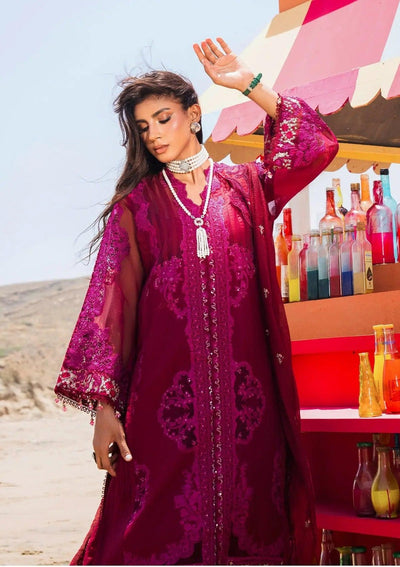 ELAF Luxury Embroidered Lawn EHK-01B Gulzar