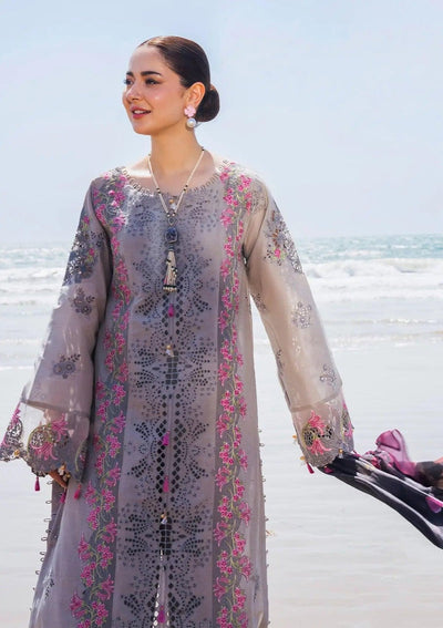 ELAF Luxury Embroidered Lawn EHK-04 Alyaanah