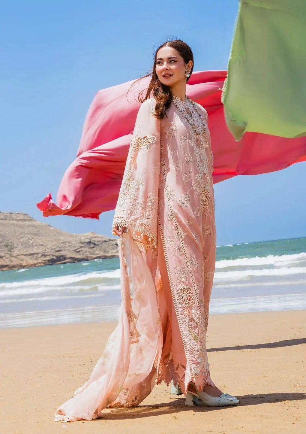 ELAF Luxury Embroidered Lawn EHK-07 Pareesa