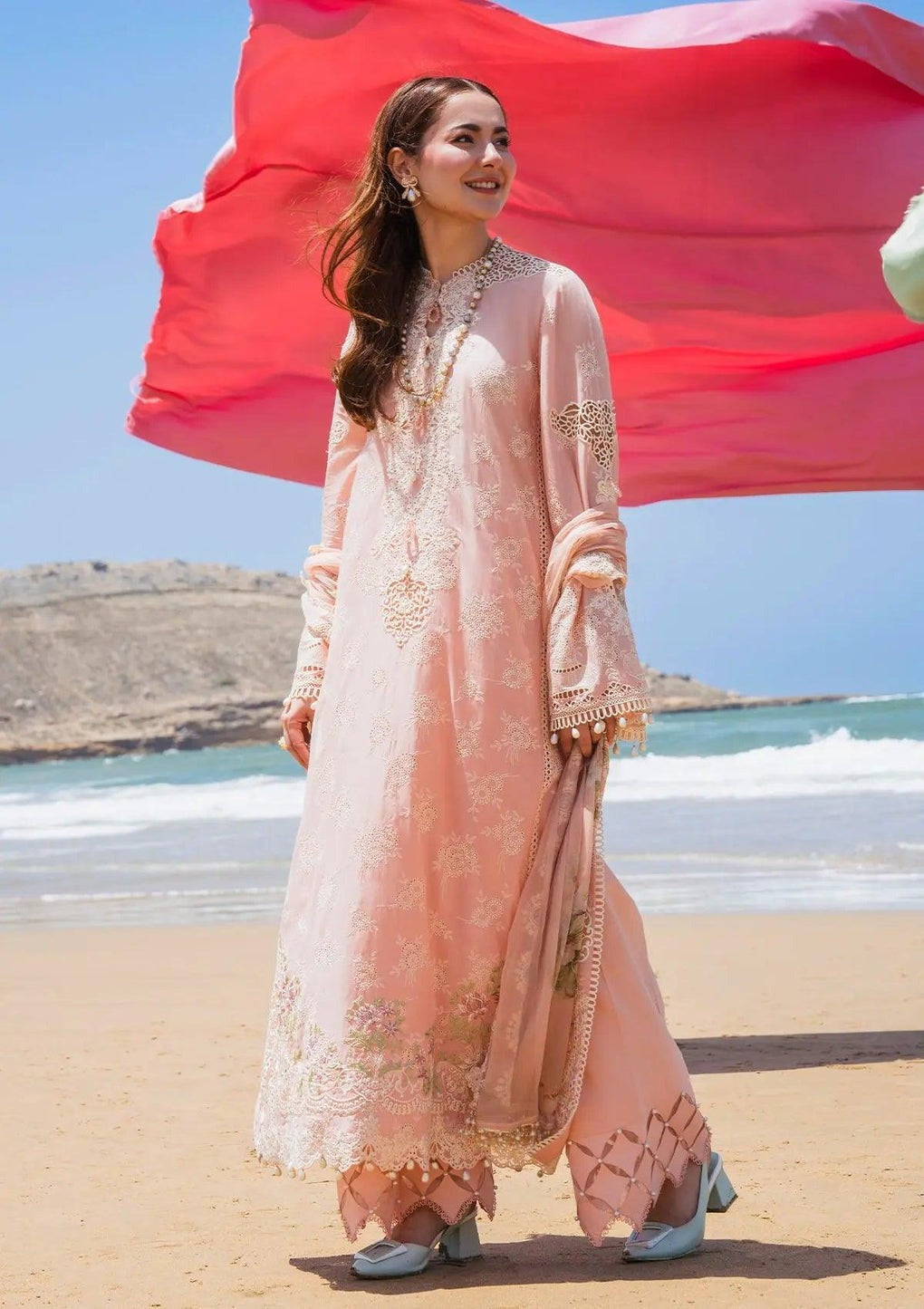 ELAF Luxury Embroidered Lawn EHK-07 Pareesa