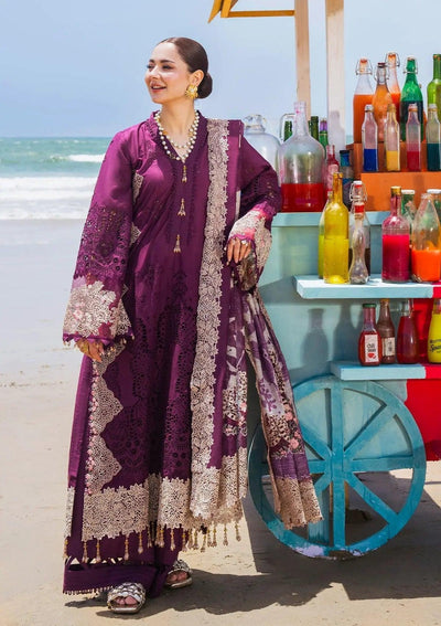 ELAF Luxury Embroidered Lawn EHK-06 Hania