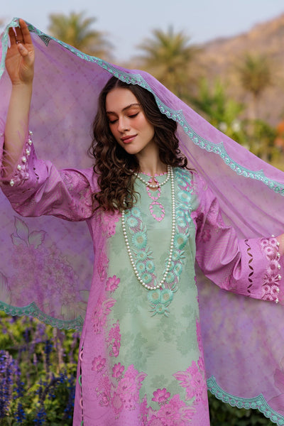 3-PC Unstitched Embroidered Lawn Collection