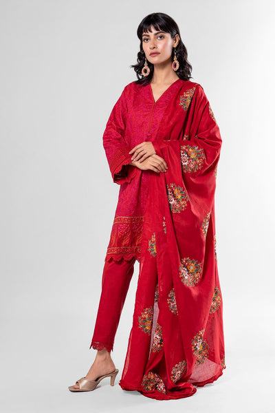 KHAADI EMBROIDERED DUPATTA