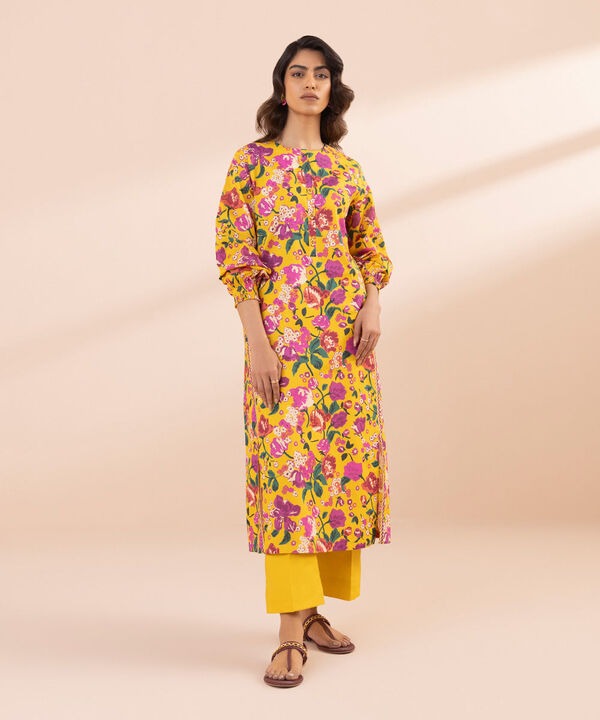 SAPPHIRE 0U1SDY24D210 Printed Lawn Suit