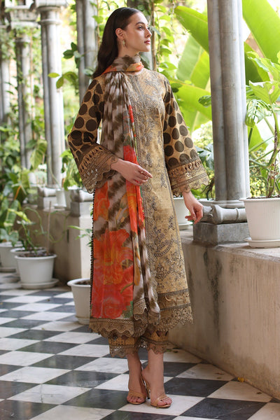 3-PC Unstitched Embroidered Printed Lawn Collection