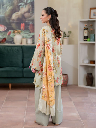 CHIKANKARI Digital Printed Lawn Suit