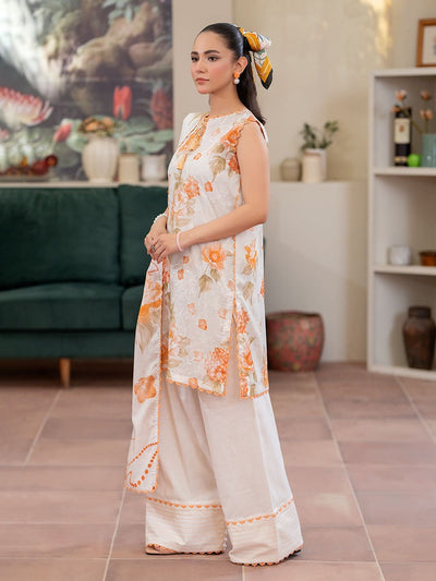 CHIKANKARI Digital Printed Lawn Suit