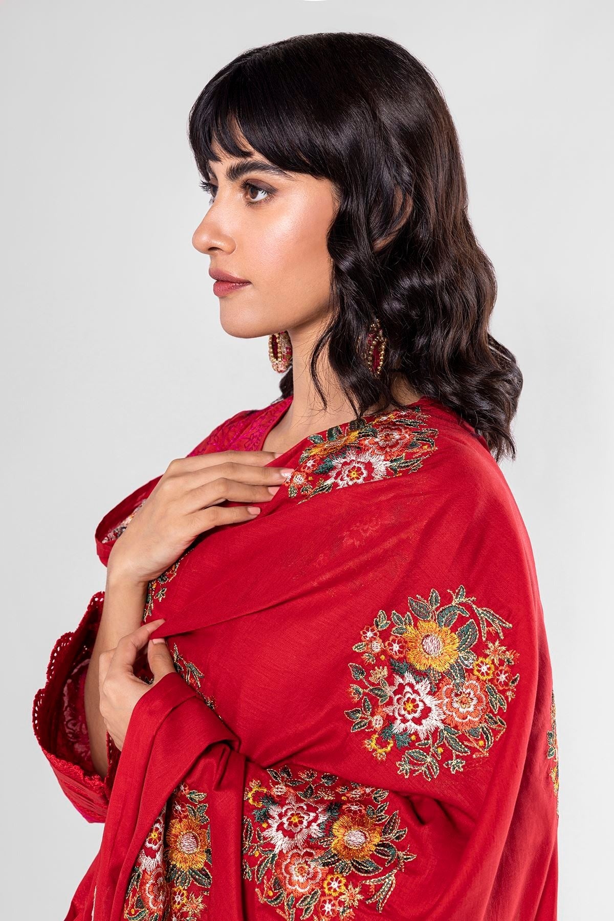 KHAADI EMBROIDERED DUPATTA