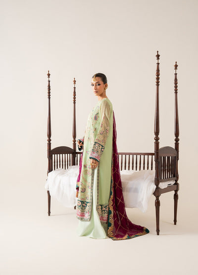 Freesia Zaib Embroirdered Chiffon