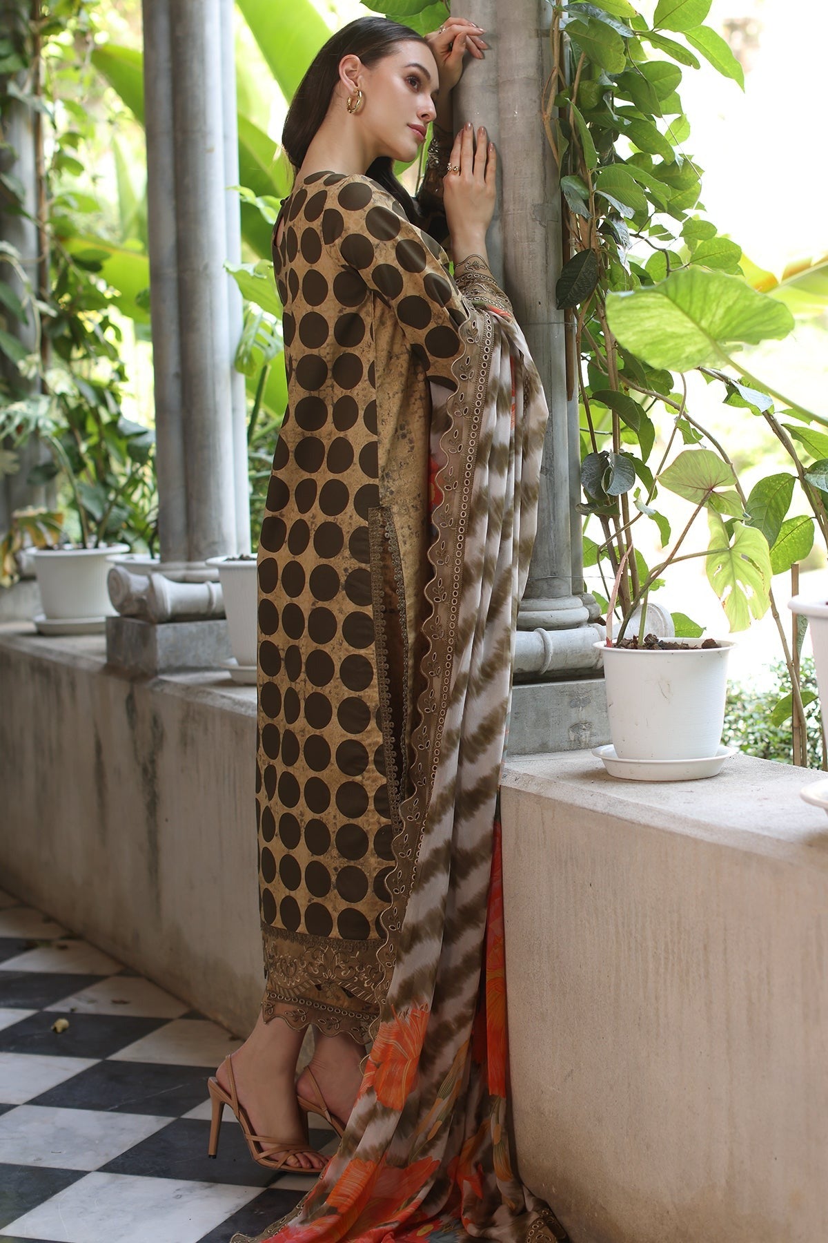 3-PC Unstitched Embroidered Printed Lawn Collection