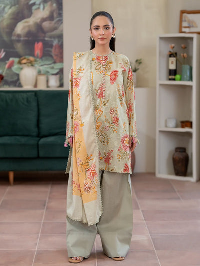 CHIKANKARI Digital Printed Lawn Suit