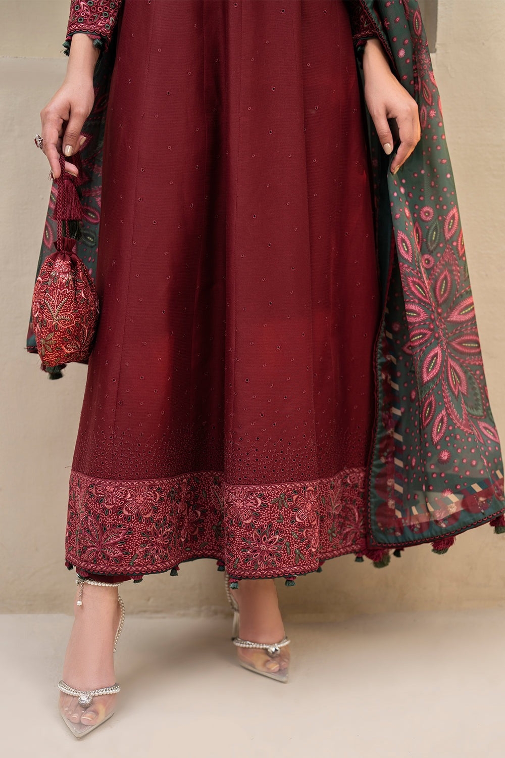 JAZMIN EMBROIDERED LAWN