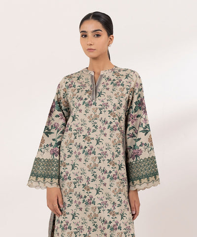 Sapphire || 2 PIECE-EMBROIDERED LAWN SUIT