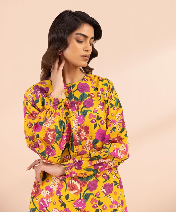 SAPPHIRE 0U1SDY24D210 Printed Lawn Suit