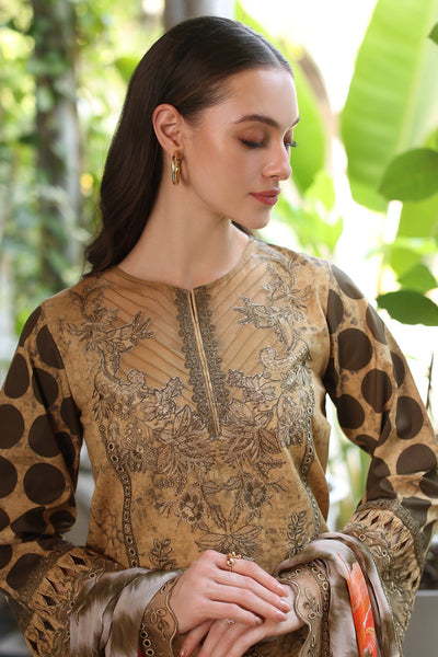 3-PC Unstitched Embroidered Printed Lawn Collection
