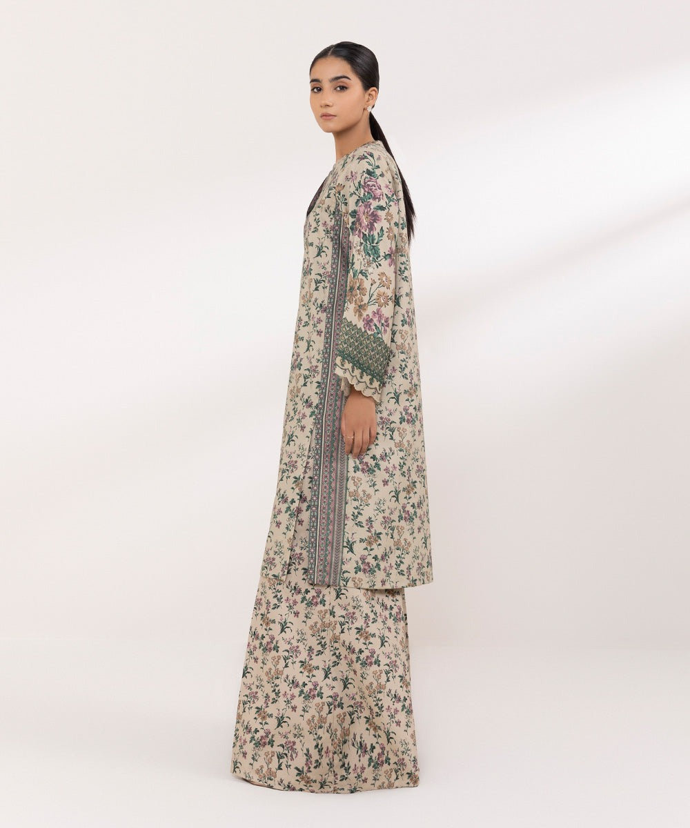 Sapphire || 2 PIECE-EMBROIDERED LAWN SUIT