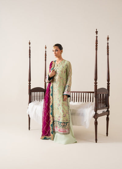 Freesia Zaib Embroirdered Chiffon