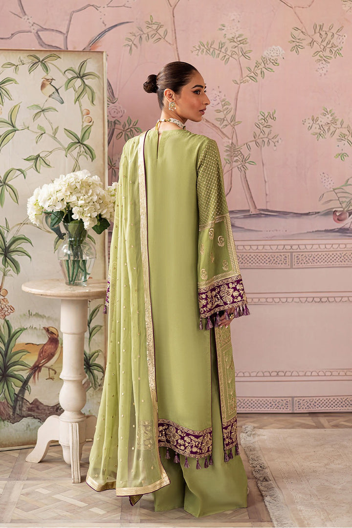 Embroidered Premium Silk 3-Piece Set