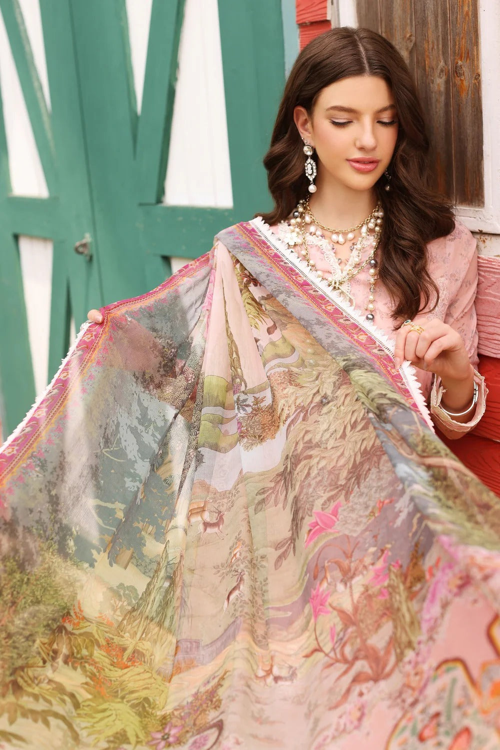 NOOR LUXE PRINTKARI DIGITAL PRINTED LAWN