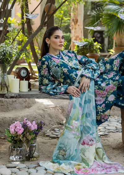 Elaf Prints with Chiffon Dupatta