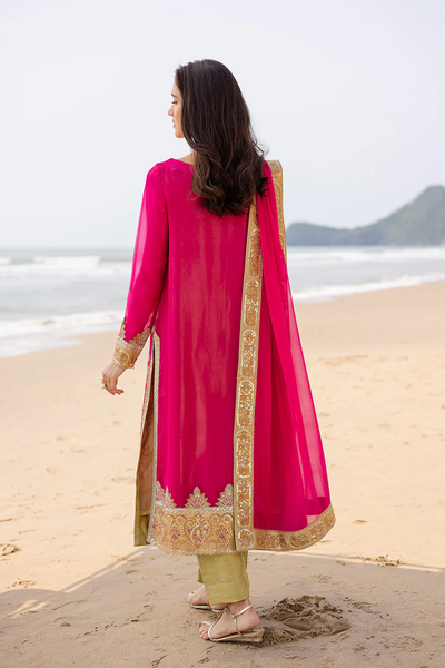 3 Piece Embroirdered Chiffon